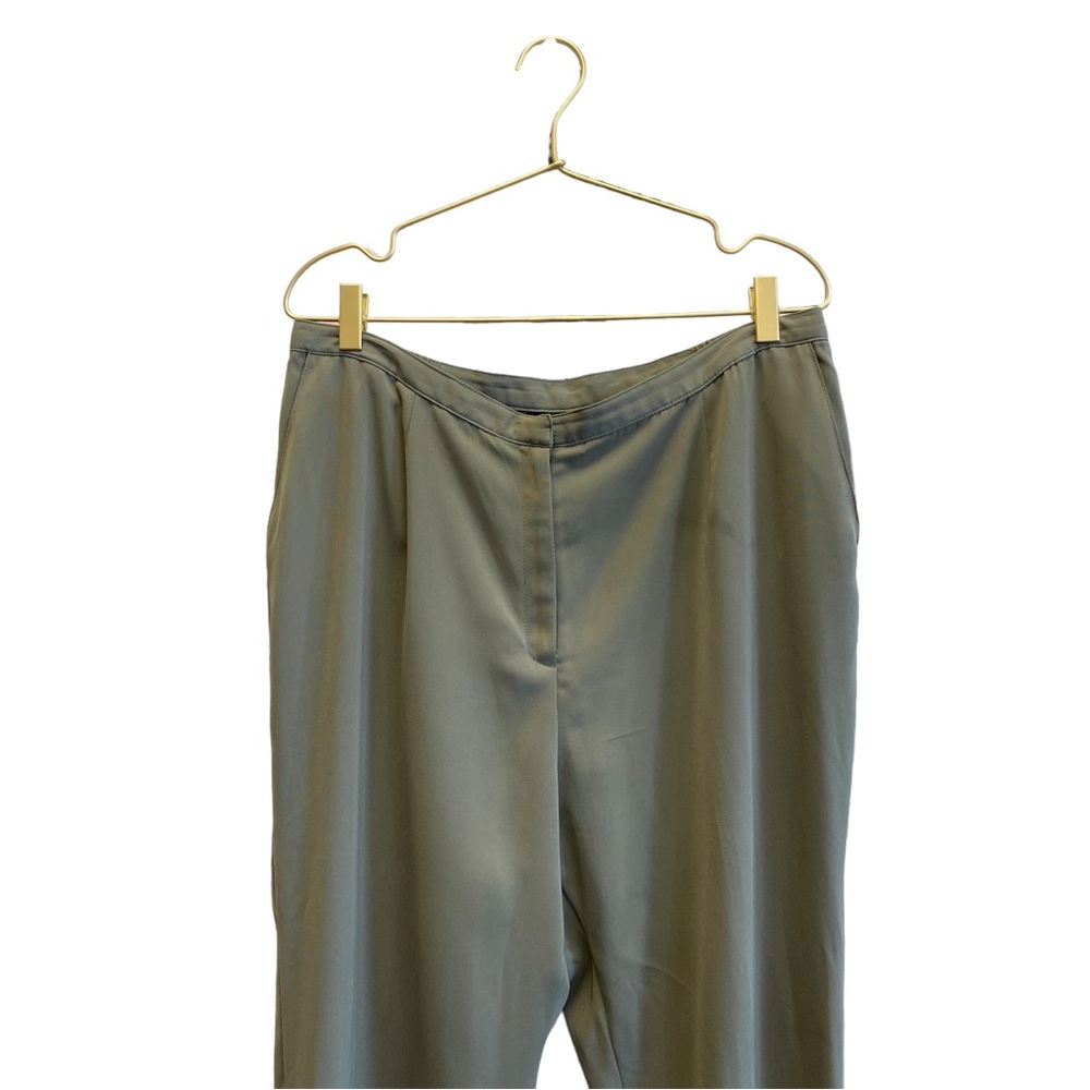 Norton McNaughton Dress Pants Career Trousers‎ Olive Green Business Slacks 0084